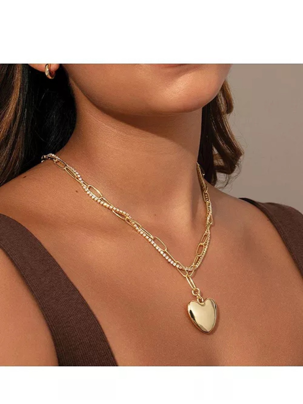 NWT Uncommon James Intertwined Heart Necklace
